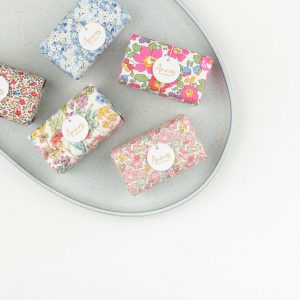 Liberty Fabric Wrapped Soap by Annas of Australia