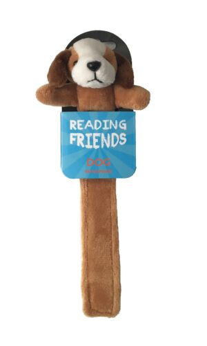 DOG READING FRIENDS BOOKMARK