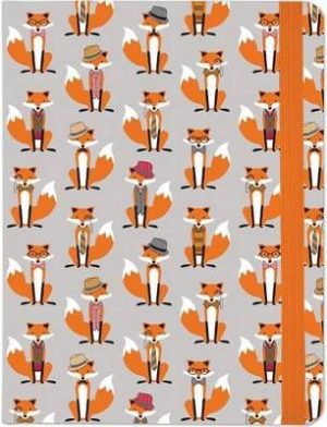 Jrnl Mid Dapper Foxes by Inc Peter Pauper Press ISBN:9781441320438