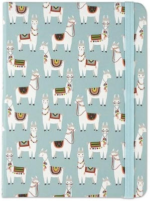 Jrnl Mid Llamas (Blue) by Inc Peter Pauper Press ISBN:9781441324894