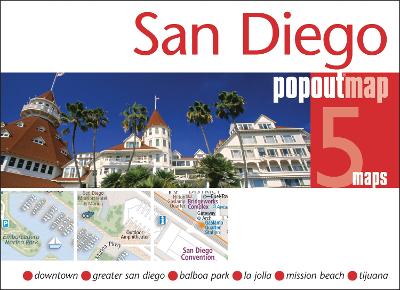 San Diego PopOut Map by PopOut Maps ISBN:9781845879525
