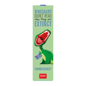 DINOSAURS DIDNT READ ELASTIC BOOKMARK