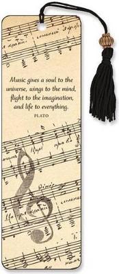 Music Beaded Bookmark by Inc Peter Pauper Press ISBN:9781441313324