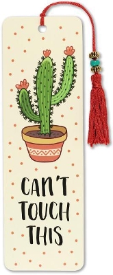 Beaded Bkmk Can't Touch This by Inc Peter Pauper Press ISBN:9781441331199