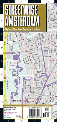 Streetwise Amsterdam Map – Laminated City Center Street Map of Amsterdam, Netherlands by Michelin