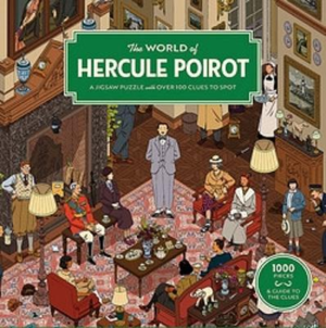 The World of Hercule Poirot: A 1000-piece Jigsaw Puzzle by Agatha Christie Ltd ISBN:9781399608671