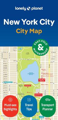 Lonely Planet New York City Map by Lonely Planet ISBN:9781787016026