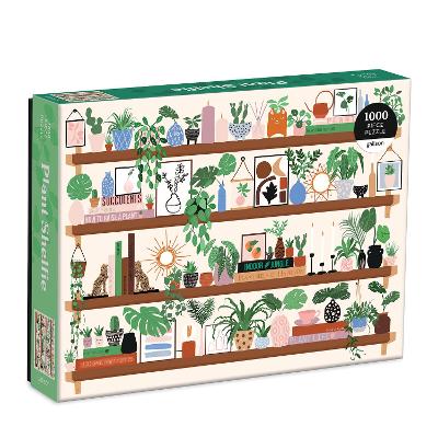 Plant Shelfie 1000 Piece Puzzle by Galison ISBN:9780735366541
