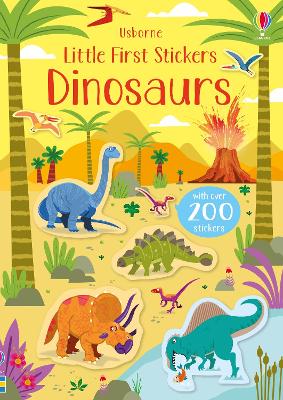 Little First Stickers Dinosaurs by Kirsteen Robson ISBN:9781474959513
