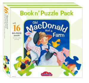 Old MacDonald Had a Farm Book N' Puzzle Pack by Wendy Straw