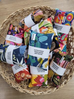 Travel Tissue Pouches by Gozi and Pop