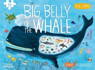 The Big Belly of the Whale: A shaped jigsaw puzzle by Yuval Zommer ISBN:9780500421116