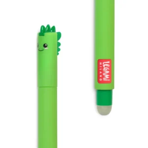 Dinosaur Erasable Gel Pen Green Ink by Legami