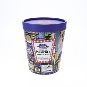 50 Must-See Musicals Bucket List 1000-Piece Puzzle by Ridley's Games ISBN:9781797229133