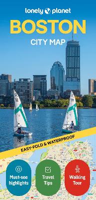 Lonely Planet Boston City Map by Lonely Planet ISBN:9781787015531