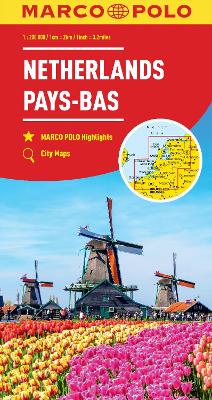 Netherlands Marco Polo Map by Marco Polo ISBN:9783575017741
