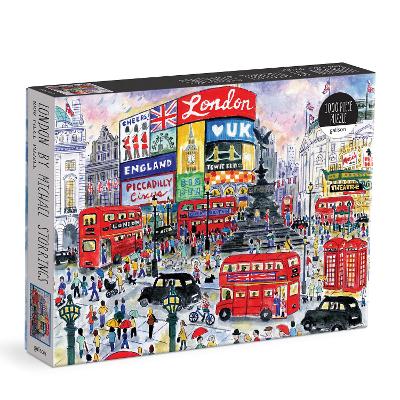 London By Michael Storrings 1000 Piece Puzzle by Galison ISBN:9780735359642