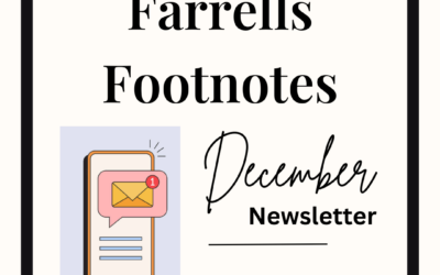 Farrells Footnotes: December