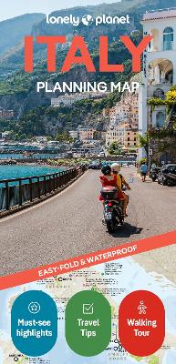 Lonely Planet Italy Planning Map by Lonely Planet ISBN:9781787015852