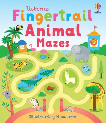 Fingertrail Animal Mazes by Elisa Ferro ISBN:9781805077213