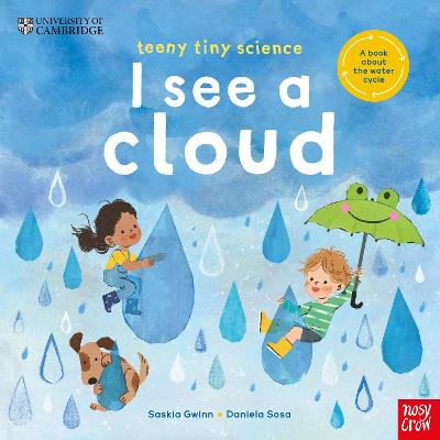 University of Cambridge: Teeny Tiny Science: I See a Cloud: A book about the water cycle by Saskia Gwinn ISBN:9781805133247