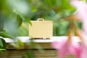 Summer Beach Sand Suitcase by Getting Lost