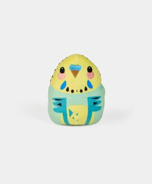 Budgerigar Plush Beanie Toy by Pete Cromer and Wonderscope