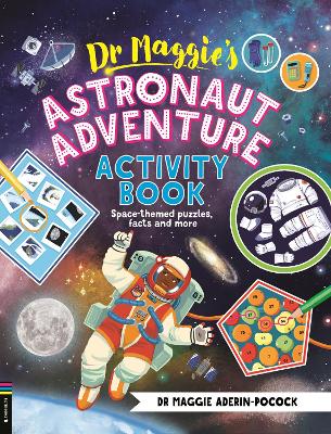 Dr Maggie's Astronaut Adventure Activity Book: Space-themed mazes