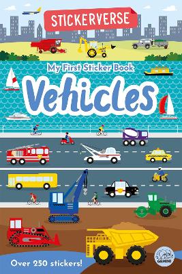 Stickerverse - My First Sticker Book Vehicles by Oakley Graham ISBN:9781917082655