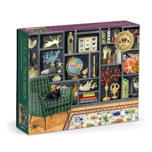 Eclectic Treasures 1000 Piece Foil Puzzle by Galison ISBN:9780735386136