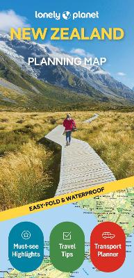Lonely Planet New Zealand Planning Map by Lonely Planet