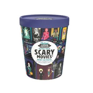 50 Must-Watch Scary Movies Bucket List 1000-piece Puzzle by Ridley's Games ISBN:9781797237466