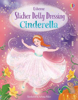 Sticker Dolly Dressing Cinderella by Fiona Watt ISBN:9781805076872