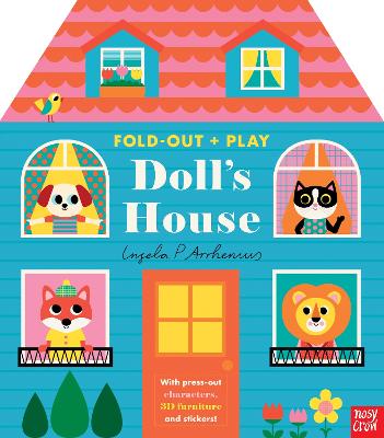 Fold-Out + Play: Doll's House by Ingela P Arrhenius ISBN:9781805133551