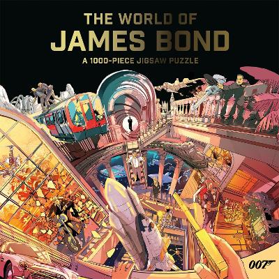 The World of James Bond: A 1000-piece Jigsaw Puzzle by Laurence King Publishing ISBN:9781913947811