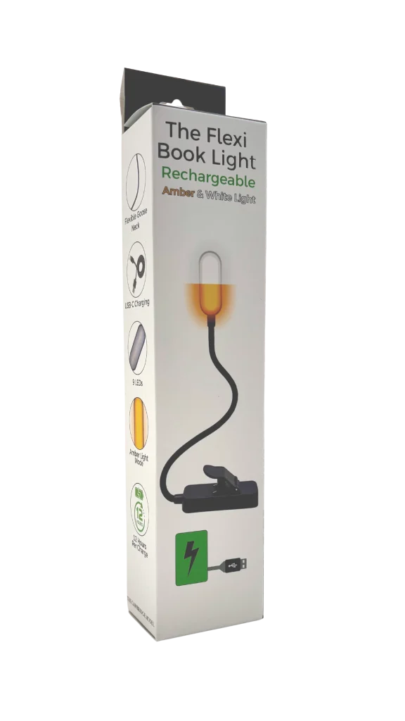 Black Flexi Book Light by Artico