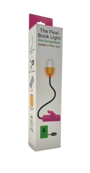 Pink Flexi Book Light by Artico