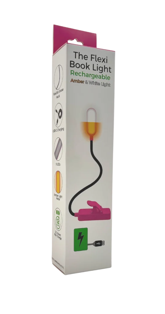 Pink Flexi Book Light by Artico
