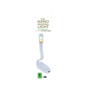 White Nano Reading Light by Artico