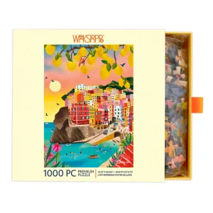 Cinque Terre 1000 Piece Puzzle by Werkshoppe