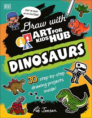 Draw with Art for Kids Hub Dinosaurs by Art For Kids Hub ISBN:9780241753408