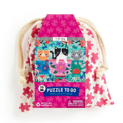 Teacup Kittens 36 Piece Puzzle to Go by Mudpuppy ISBN:9780735378643