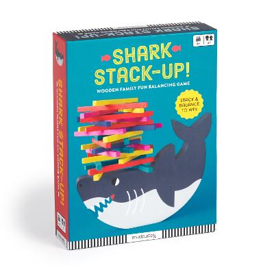 Shark Stack-up! Wooden Balancing Game by Mudpuppy ISBN:9780735379121