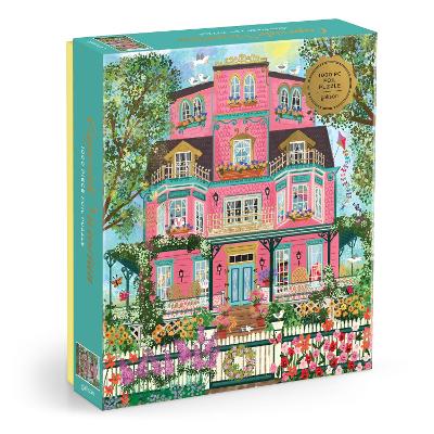 Joy Laforme Capeside Victorian 1000 Piece Foil Puzzle by Galison ISBN:9780735384675