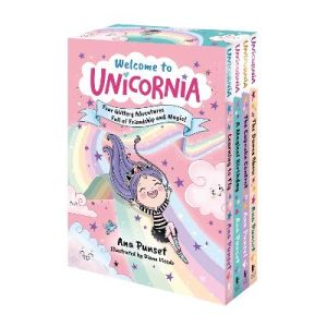 Welcome to Unicornia: Four Glittery Adventures Full of Friendship and Magic!: Magical unicorn fun for girls and boys age 5