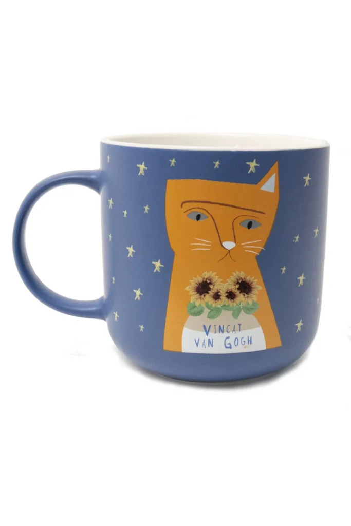 VINCAT VAN GOGH 310ML BONE CHINA MUG