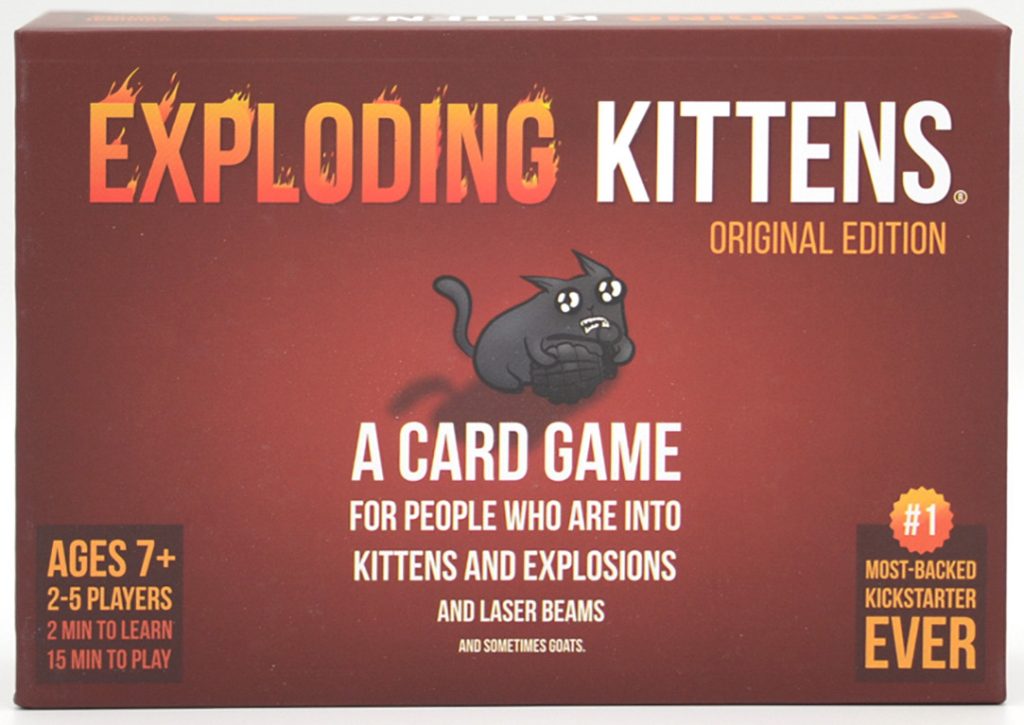 Exploding Kittens Card Game Original Edition