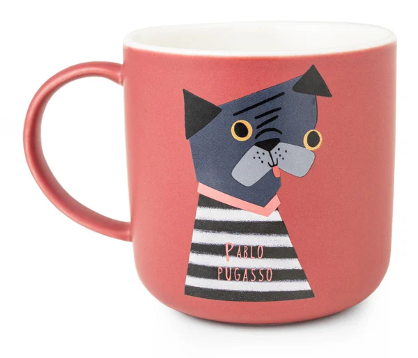 PABLO PUGASSO 310ML BONE CHINA MUG