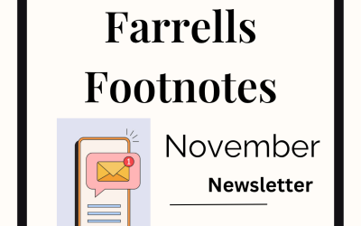 Farrells Footnotes: November