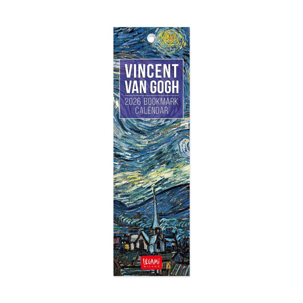 Vincent Van Gogh 2026 Bookmark Calendar by Legami